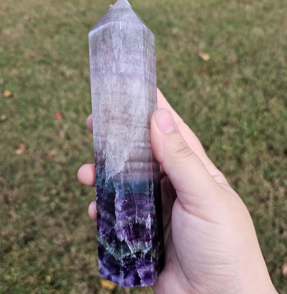 Fluorite tower 6.2 in